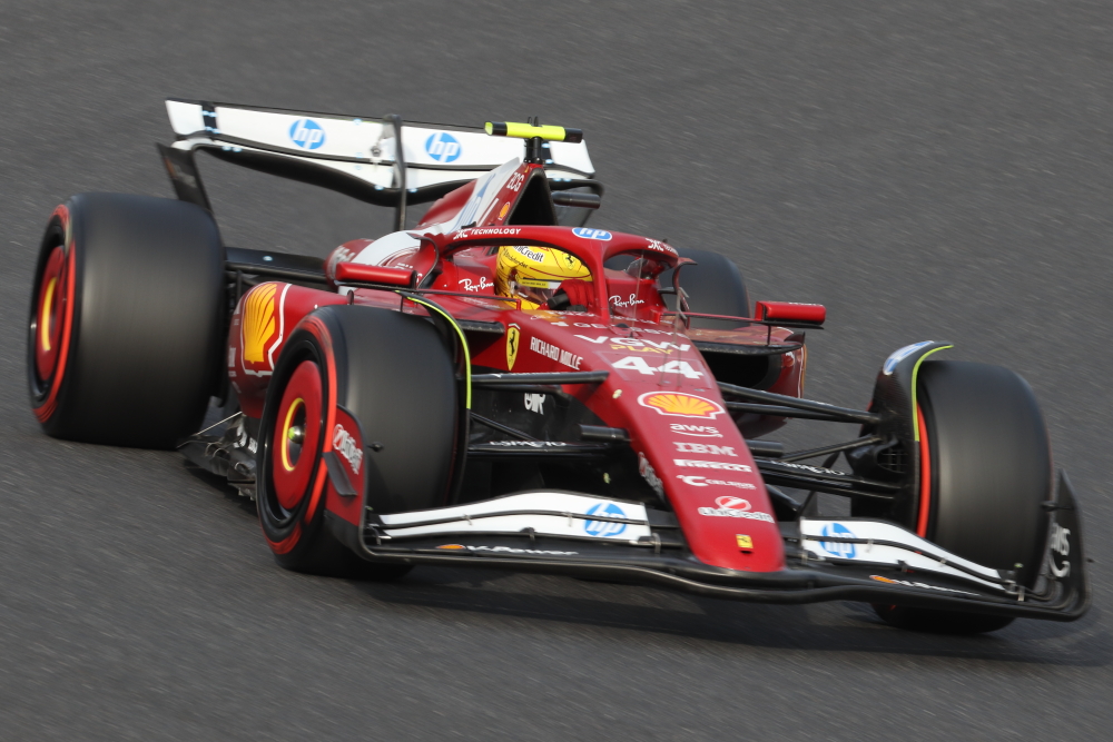 ルイス・ハミルトン 2025 F1 日本GP 鈴鹿サーキット　ヘアピンコーナー