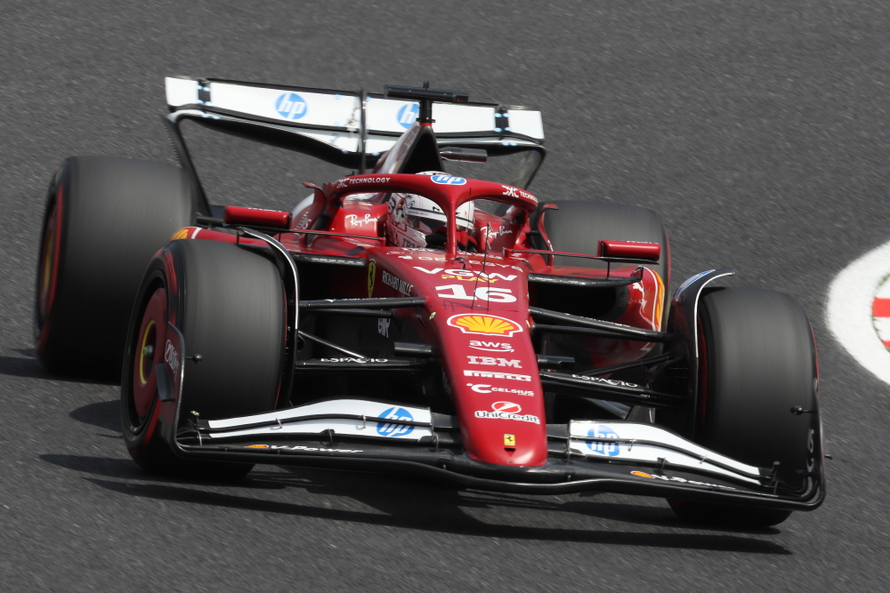 シャルル・ルクレール　SCUDERIA FERRARI　鈴鹿サーキット 