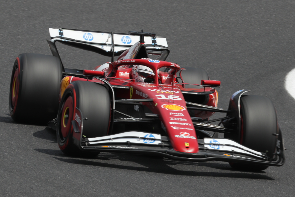 シャルル・ルクレール　SCUDERIA FERRARI　鈴鹿サーキット 