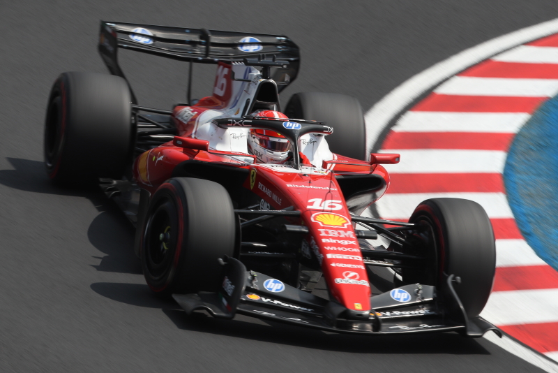 シャルル・ルクレール　2026 F1 日本GP 鈴鹿サーキット　ヘアピンコーナー