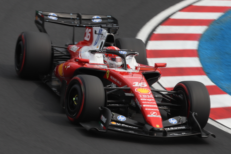 シャルル・ルクレール　2026 F1 日本GP 鈴鹿サーキット　ヘアピンコーナー