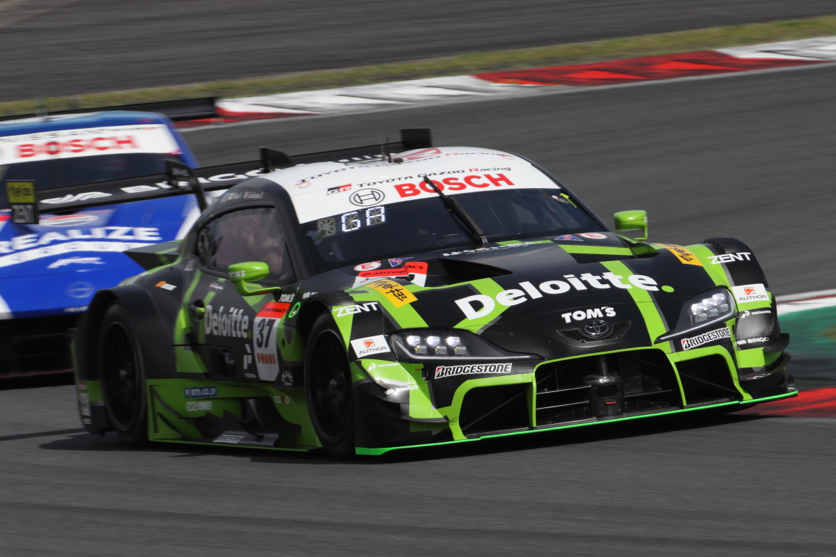 Deloitte TOM'S GR Supra�@�W�����A�[�m�E�A���W